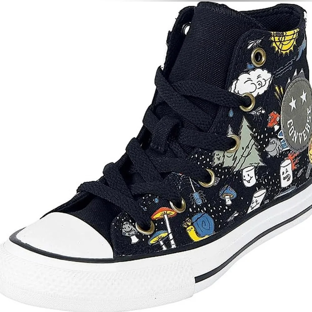 Converse Camp High-Top Sneakers - size 4